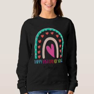Sudadera Chef feliz el último día de escuela arco iris