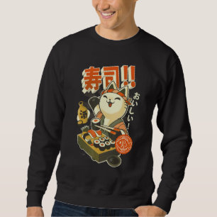 Sudadera Chef Gato Sushi