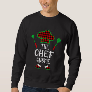 Sudadera Chef Gnome Buffalo Navidades de familia con juego