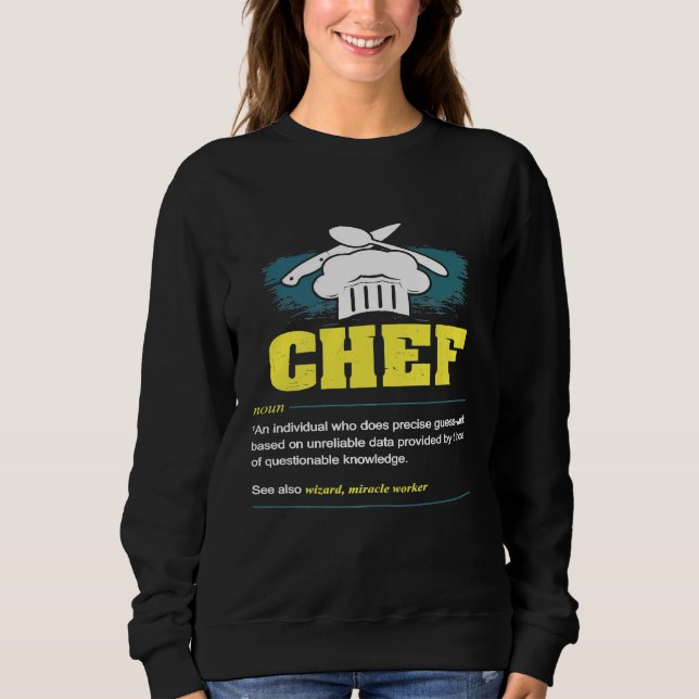 Sudadera Chef Kitchen Working Clothing Restaurant Canteen (Anverso)