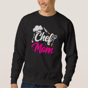 Sudadera Chef Mamá Cocina Cocinando La Mamá De Mi Madre D