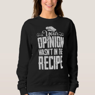 Sudadera Chef Men Mujeres Cocinar Pastel Chef Cocinar Vida