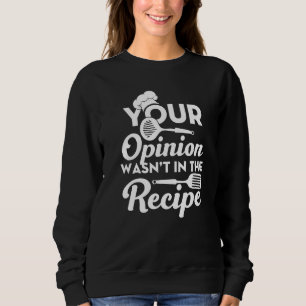 Sudadera Chef Men Mujeres Cocinar Pastel Chef Cocinar Vida
