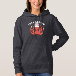 Sudadera Chefalopodo   Octopus Chef Funny Pun