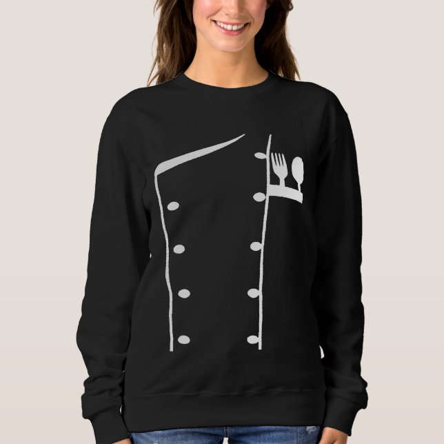 Sudadera Chefs Jacket Cook Cocina Restauración culinaria (Anverso)