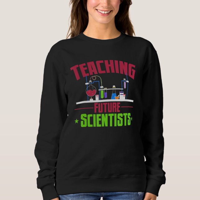 Sudadera Chemistry Teacher Chemist Beaker Teaching Future S (Anverso)