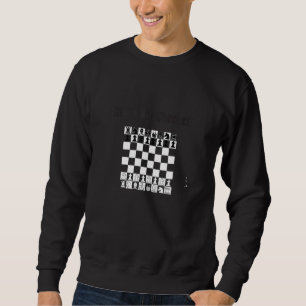 Sudadera Cheques del ajedrez No Cheques Hombres Famosos Jug