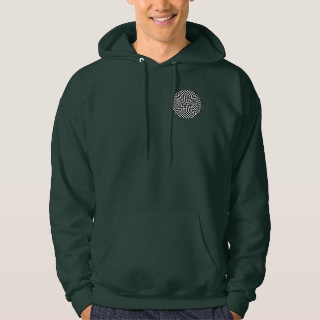 Sudadera Cheques retorcidos por Kenneth Yoncich (Anverso)