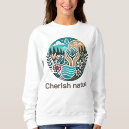 Sudadera Cherish nature
