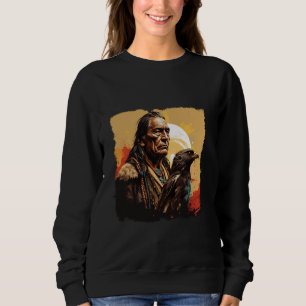 Sudadera Cherokee indígena de Indian Chief American USA