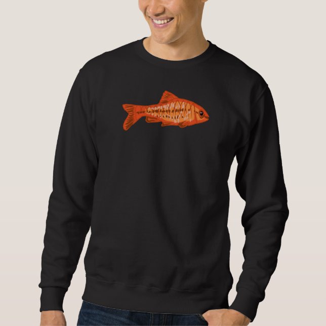 Sudadera Cherry Barb Aquarium Design for Fishkeeping Fans (Anverso)