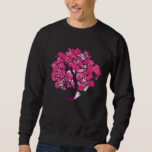 Sudadera Cherry Blossom Beauty Tree of Life (Anverso)