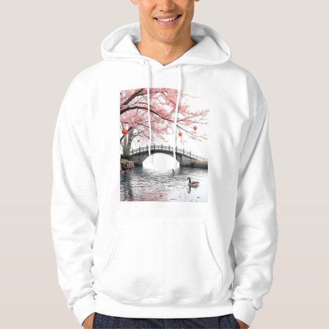 Sudadera Cherry Blossoms (Anverso)