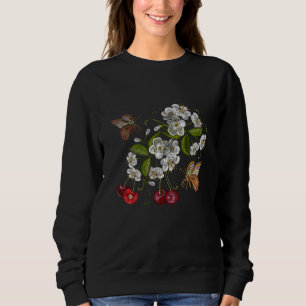 Sudadera Cherry Embroidery