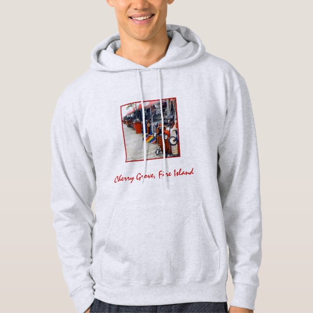 Sudadera Cherry Grove Pride Wagon Adulto Hoodie Sweatshirt (Anverso)