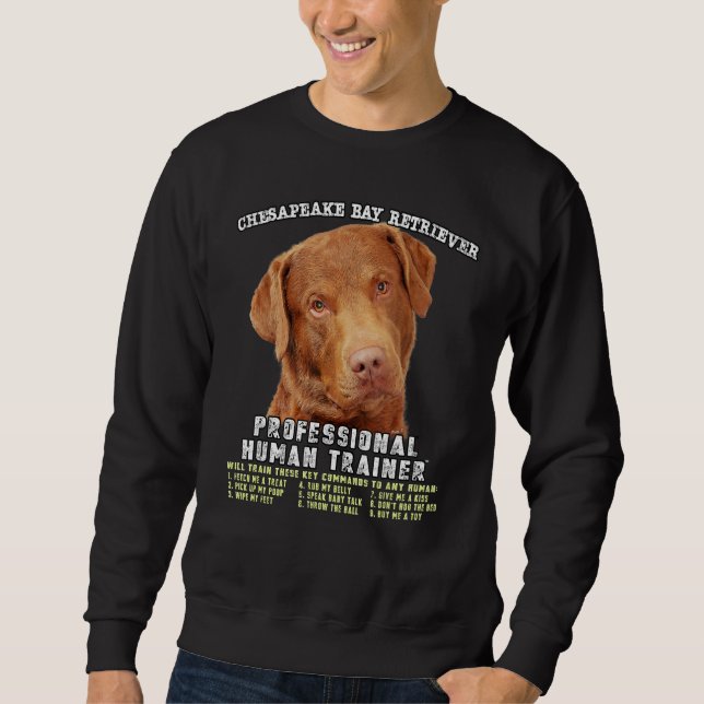 Sudadera Chesapeake Bay Retriever Professional Human Traine (Anverso)