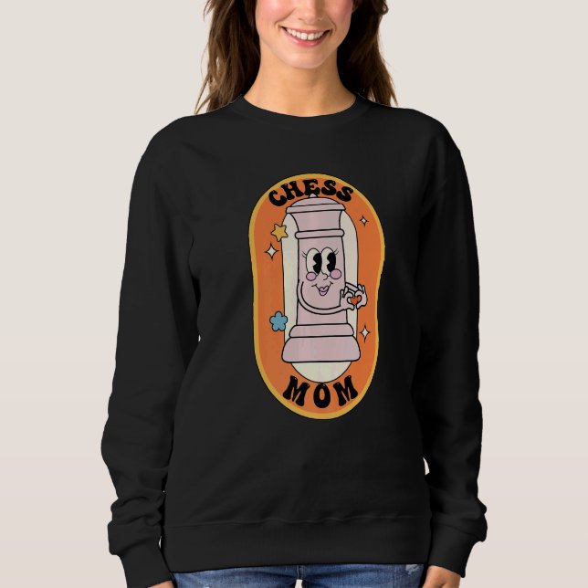 Sudadera Chess  Chess player Mom Mother (Anverso)