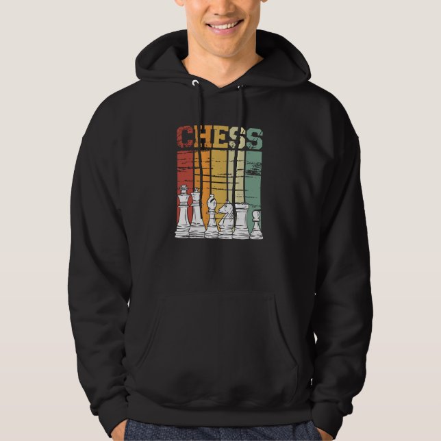 Sudadera Chess game retro vintage (Anverso)