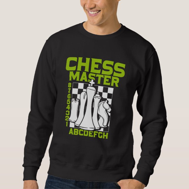 Sudadera Chess Master Chess Board Pieces Checkmate Grandmas (Anverso)