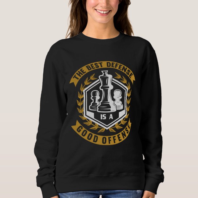 Sudadera Chess Saying Chess Piece King Pawn Chess (Anverso)