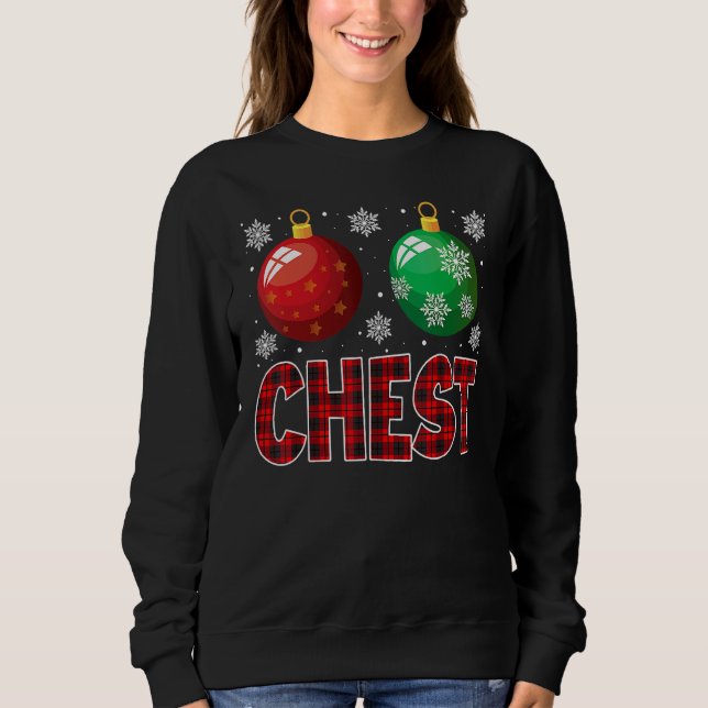 Sudadera Chest Nuts Christmas   Matching Couple Chestnuts 1 (Anverso)