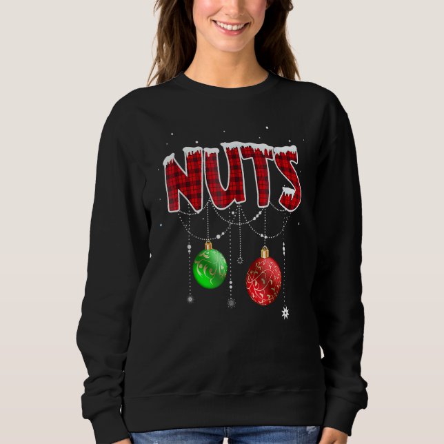 Sudadera Chest Nuts Christmas   Matching Couple Chestnuts 2 (Anverso)