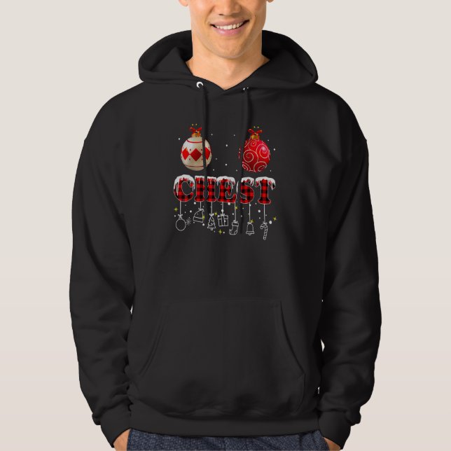 Sudadera Chest Nuts Christmas   Matching Couple Chestnuts 8 (Anverso)