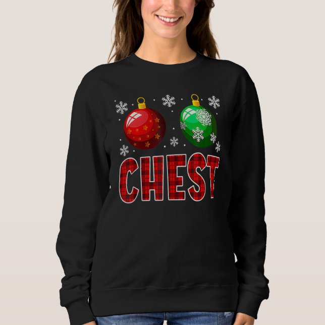 Sudadera Chest Nuts Matching Chestnuts  Christmas Couples C (Anverso)