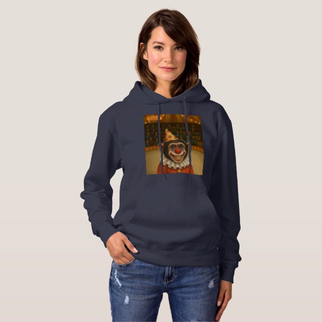 Sudadera Chester el payaso chimpancé (Anverso completo)