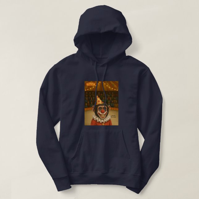 Sudadera Chester el payaso chimpancé (Diseño del anverso)