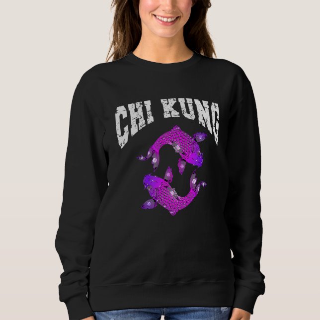 Sudadera Chi Kung, ejercicio chino de curación con Chikung  (Anverso)