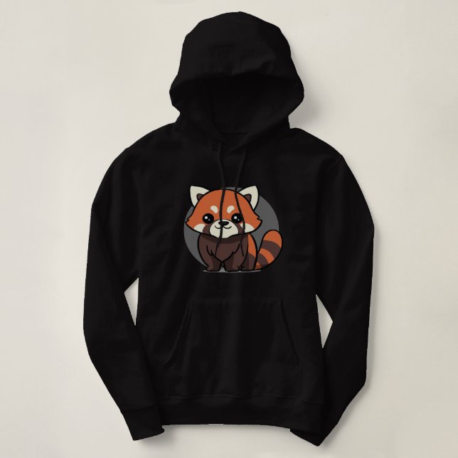 Sudadera Chibi Adorable Kawaii Baby Red Panda Lover 160 (Diseño del anverso)