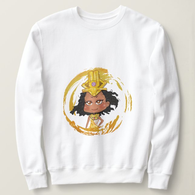 Sudadera Chibi Warrior  (Anverso del diseño)