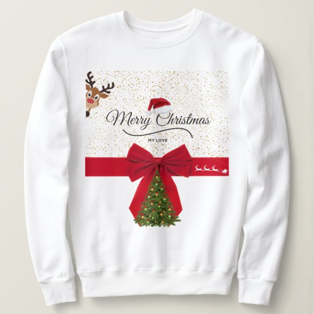 Sudadera Chic Christmas (Anverso del diseño)