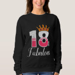 Sudadera Chica 18 años Fabulous 18th Birthday 2006 Nacido<br><div class="desc">Chica 18 años Fabulous 18th Birthday 2006 Nacido</div>