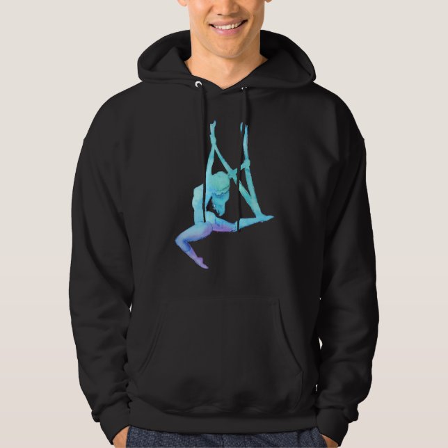Sudadera Chica aéreo Yoga Antigravedad (Anverso)
