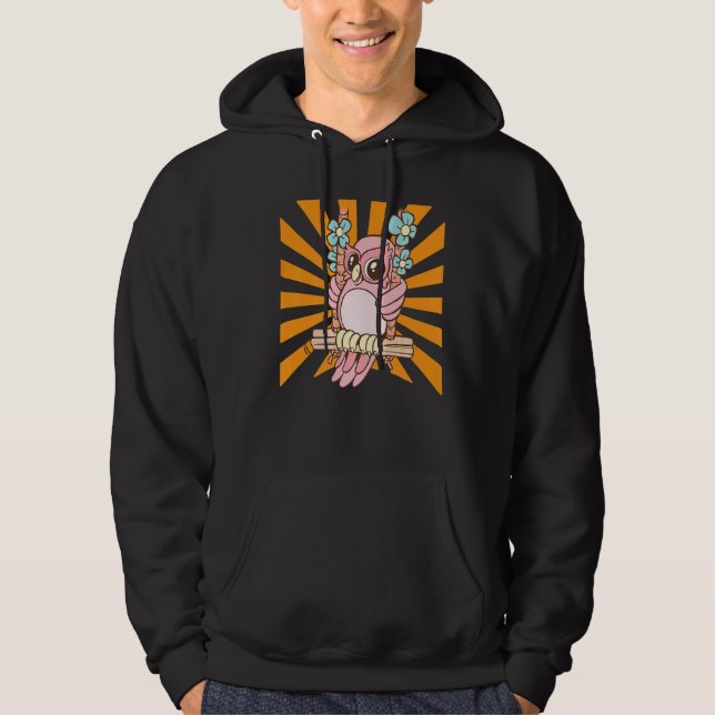 Sudadera Chica Bebé Lechuza Swing (Anverso)