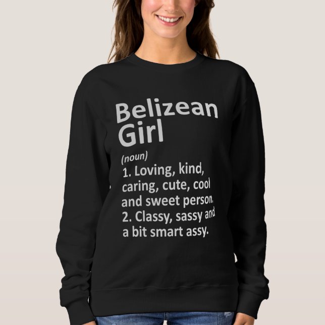 Sudadera Chica BELIEANO BELICE regalo Graciosas raíces en e (Anverso)