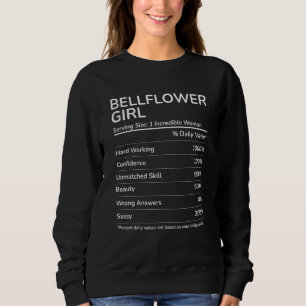 Sudadera Chica Bellflower Funny California Hometown