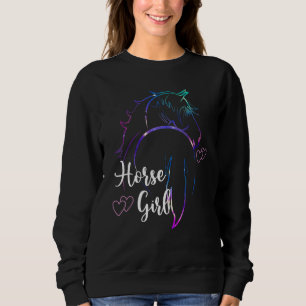 Sudadera Chica Caballo Ama Caballos Montar A Caballo Niña