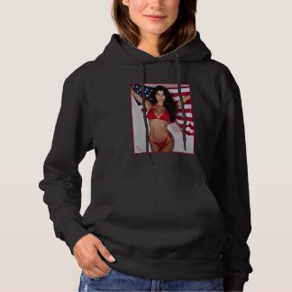 Sudadera Chica Caliente en camiseta para hombres - Bandera