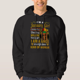 Sudadera Chica Capricorn De Enero Cumpleaños Una Vez En La 