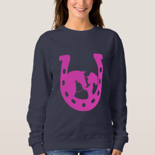 Sudadera Chica con herradura y Gorra occidental herradura r