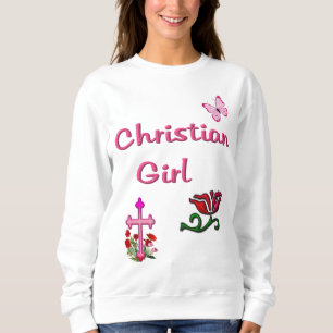 Sudadera Chica cristiana 