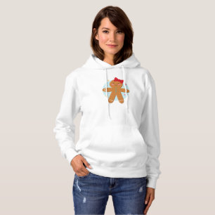 Sudadera Chica Cute Gingerbread Cookies Dibujo de Arte