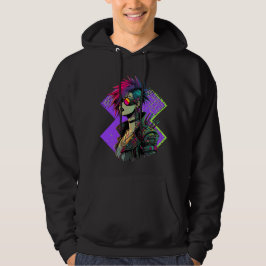 Sudadera Chica Cyberpunk