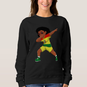 Sudadera Chica Dabbing Bandera de Bolivia Boliviana Baile d