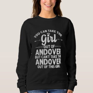Sudadera Chica De Andover Ks Kansas Funny Hogar Nos Rota