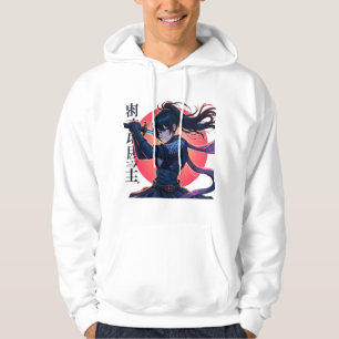 Sudadera Chica de Anime Ninja con Katana - Épica guerrera d