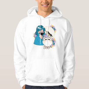 Sudadera Chica de Anime y Shiba Inu con Prótesis